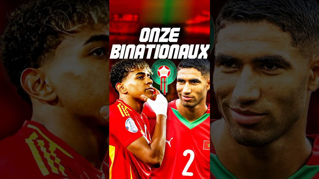 🇲🇦 Et si le MAROC pouvait jouer avec les BINATIONAUX quel serait le ONZE ? #foot #football #maroc