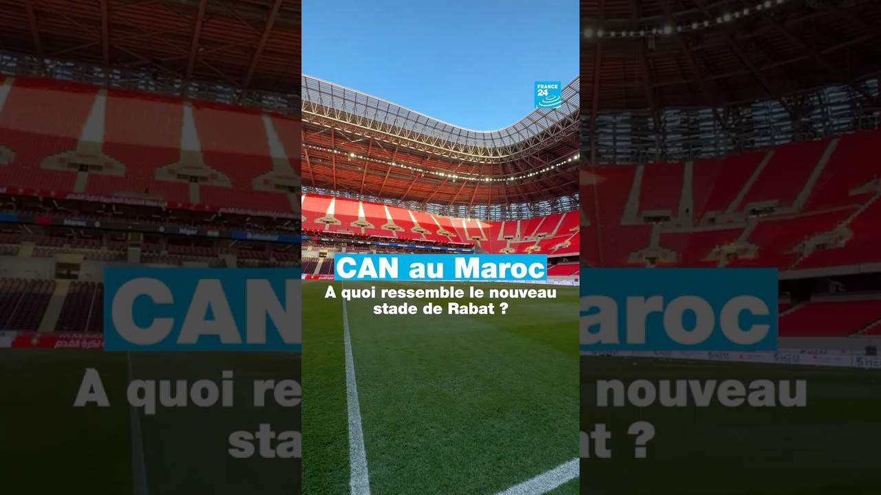⚽️ #CAN au #Maroc : à quoi ressemble le nouveau stade de Rabat ? • FRANCE 24