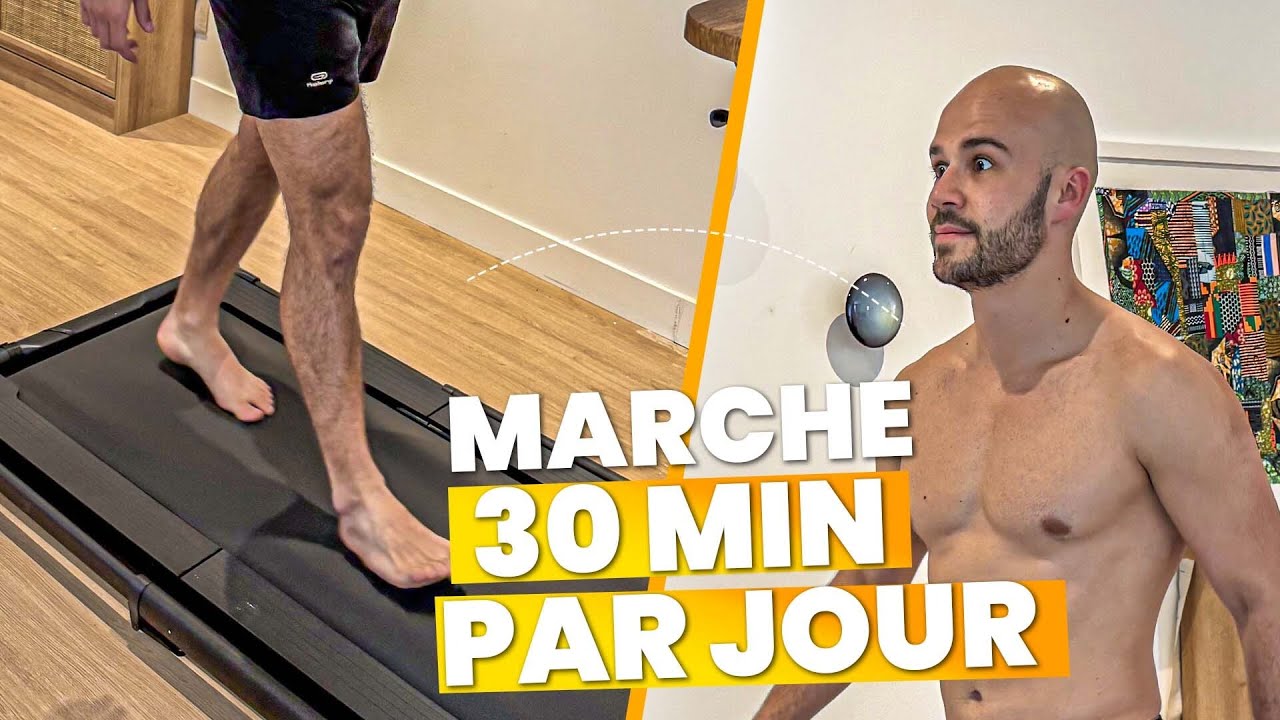 Voici ce que fait 30 MINUTES de marche sur tapis pour perdre du poids !