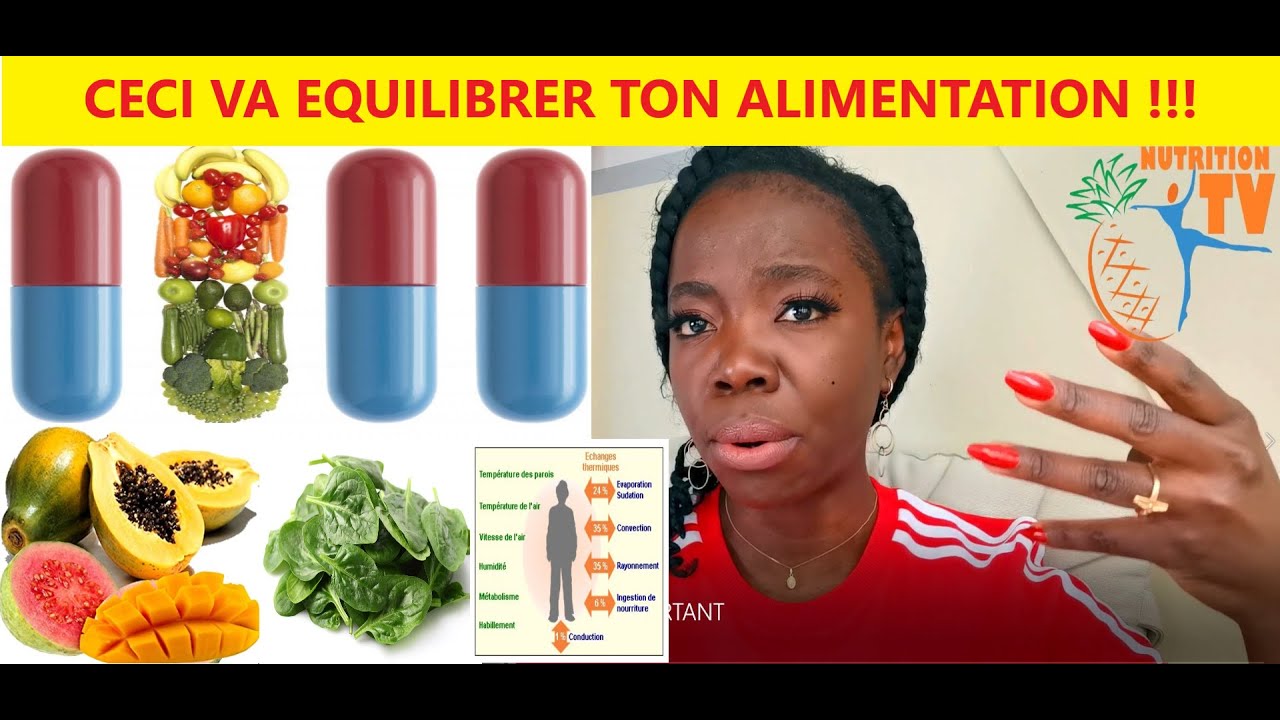 MANGER ÉQUILIBRÉ ! LA RÈGLE No 4, À NE PAS NÉGLIGER !  #NUTRITIONTV1