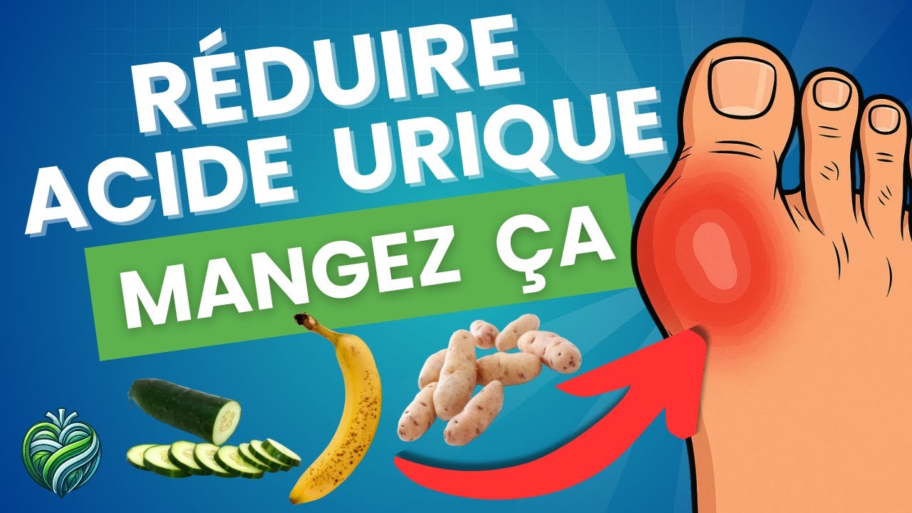 Ces 12 ALIMENTS font CHUTER le taux d'ACIDE URIQUE naturellement