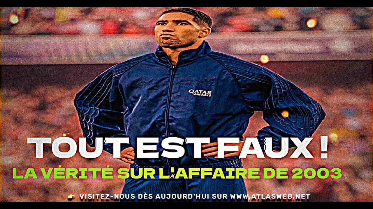 Achraf Hakimi brise le silence : « Tout est faux » – La vérité sur l’affaire 2023