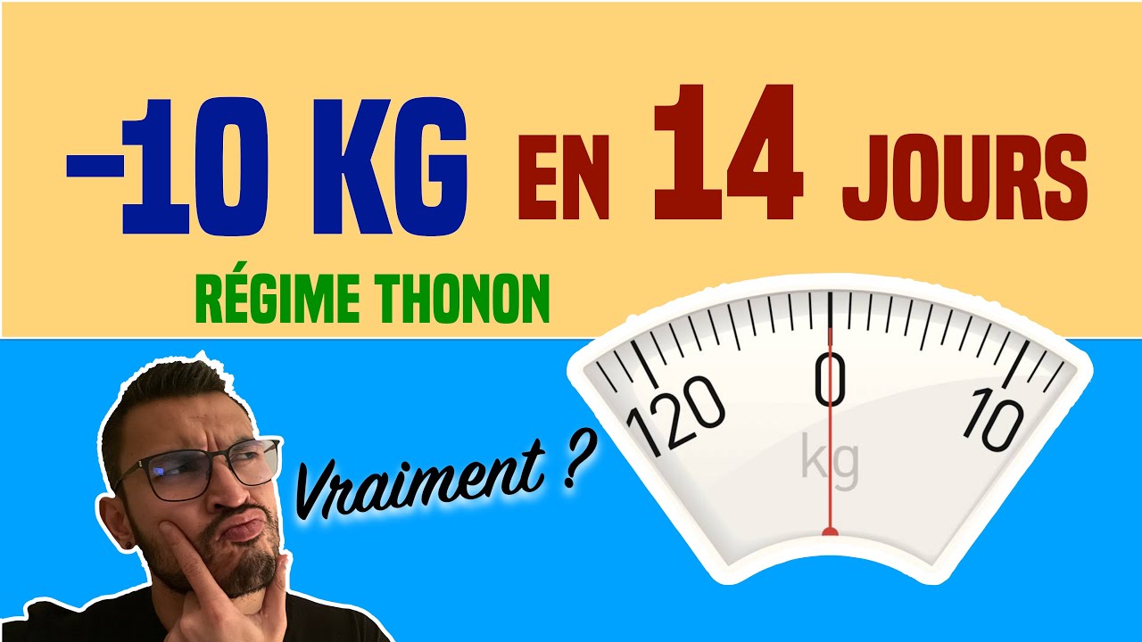 Je teste le régime THONON et le résultat est INCROYABLE ! #LMDC2.0