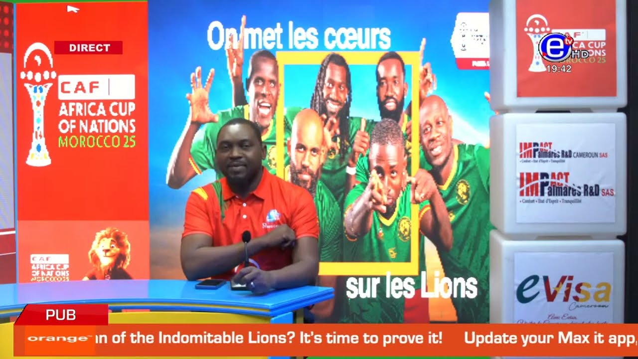 CAN MAROC 2025: AVANT MATCH AFRIQUE DU SUD VS CAMEROUN DU DIMANCHE 04 JANVIER 2026