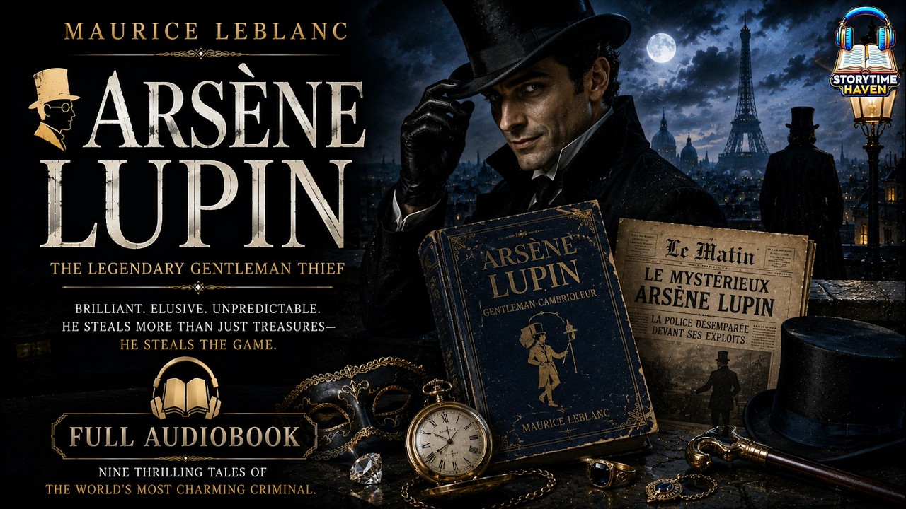 🔎 Arsène Lupin: The Master Thief 🕵️‍♂️✨ | Maurice Leblanc | Full Audiobook