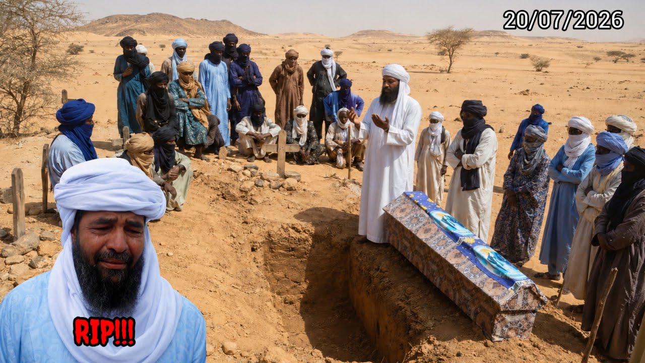 Vivez enfin en direct l'enterement officiel du chef téro téro Iyad Ag Ghali et plusieurs de ses amis