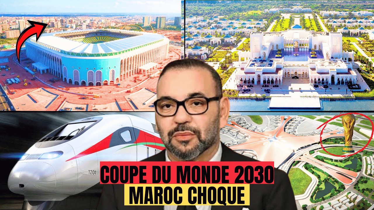 🚨 Coupe du Monde 2030 : Le Maroc change tout ! 🇲🇦