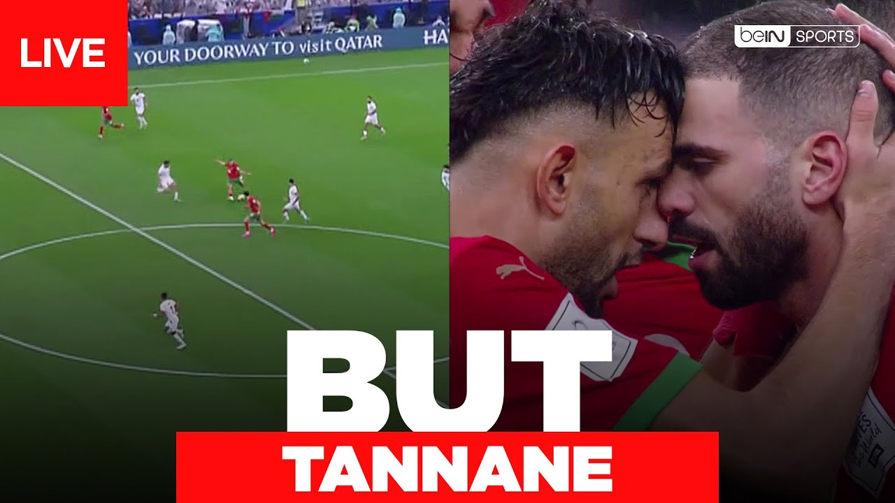 LIVE - INCROYABLE but du MILIEU DE TERRAIN du Maroc !