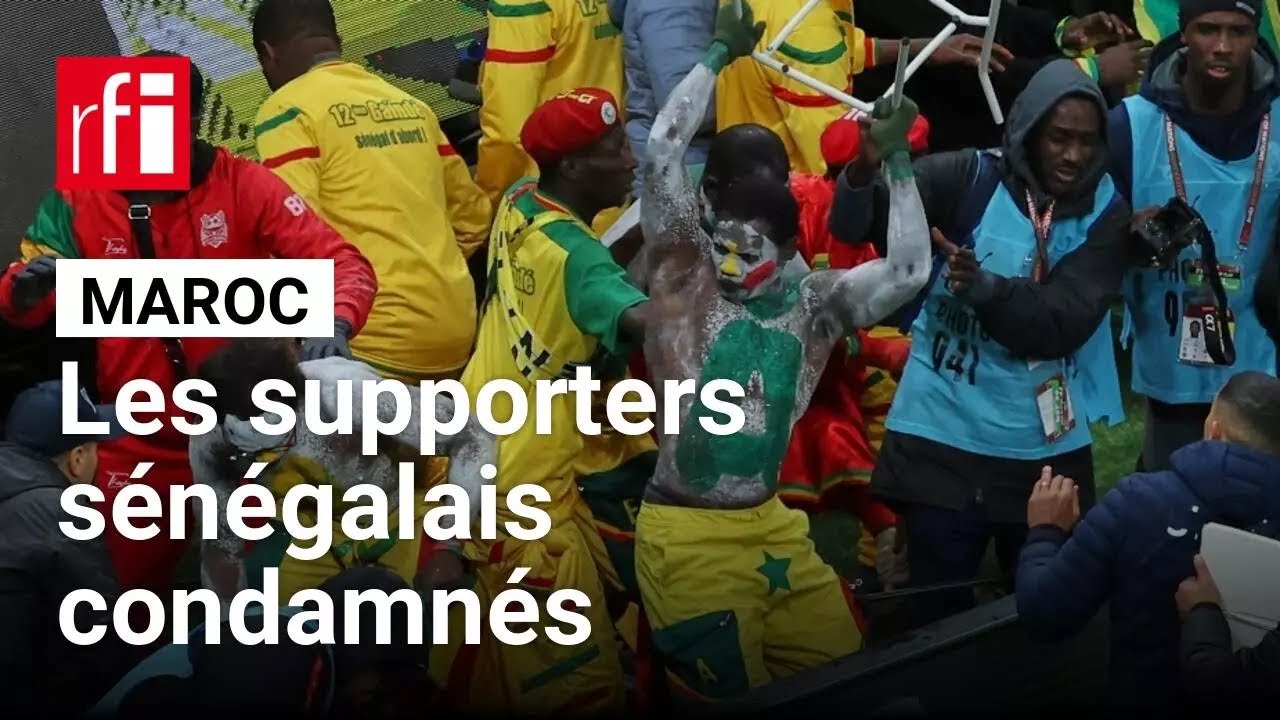 CAN 2025 : au Maroc, des peines de prison ferme prononcées contre les 18 supporters sénégalais