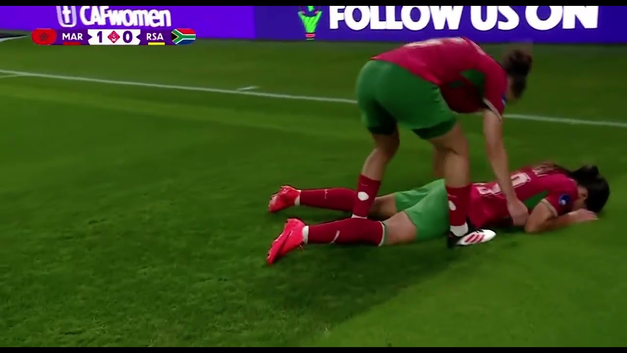 SAKINA OUZRAOUI SCORES! 🇲🇦🔥 Morocco 1-0 South Africa | WAFCON 2026 QUARTER FINALS Goal