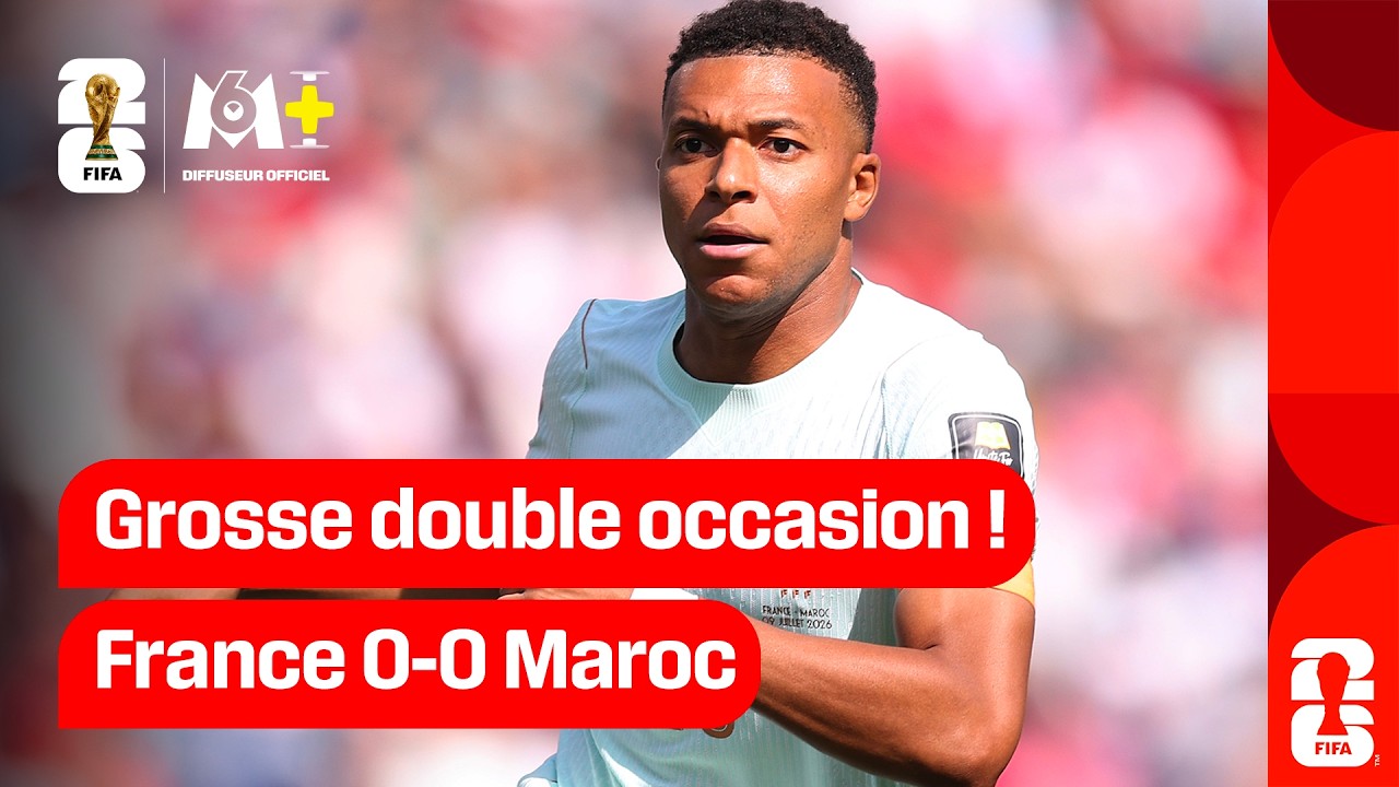 France- Maroc : La double occasion pour les Bleus en début de match