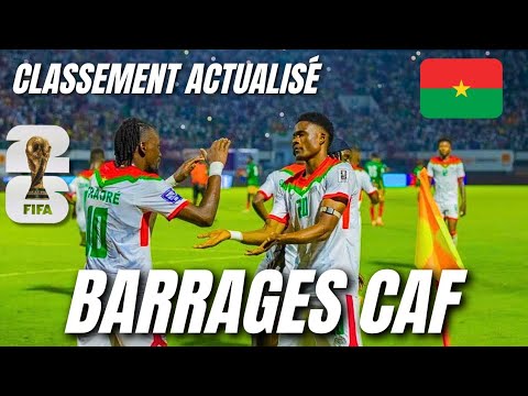 Classement Meilleurs Deuxiemes Afrique Barrages Mondial 2026