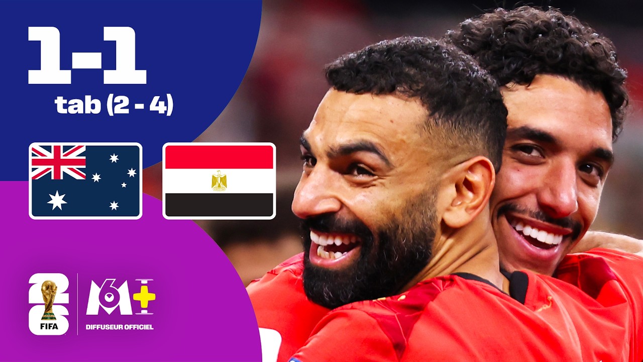 Coupe du monde 2026 : L’Égypte de Mohamed Salah SE QUALIFIE pour les 8es AU BOUT DU SUSPENSE