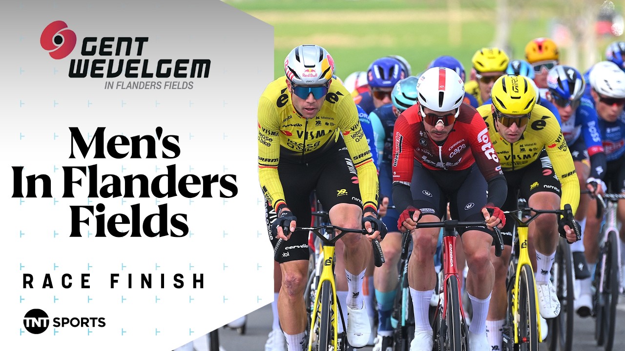 STUNNING FINISH! 🤩 | 2026 Men's In Flanders Fields Final KM's | TNT Sports Cycling