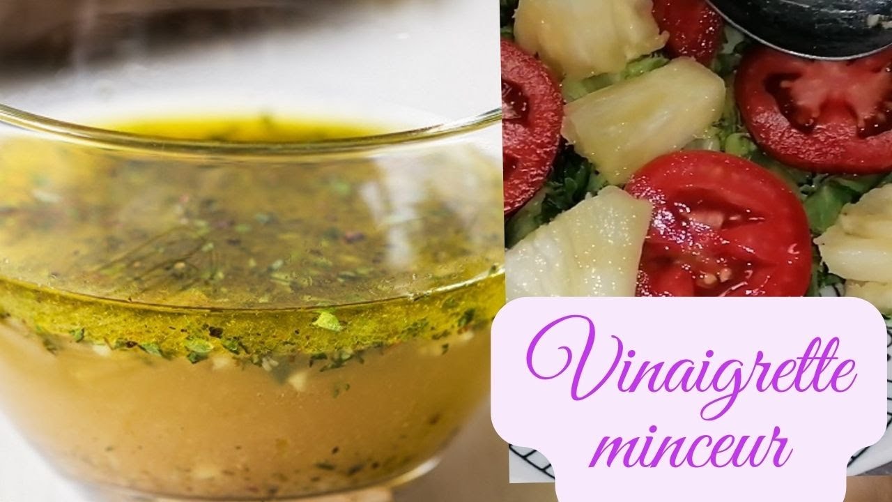 🇨🇲: Sauce vinaigrette healthy, pas calorique pour vos salades minceur /regime#mangersainement