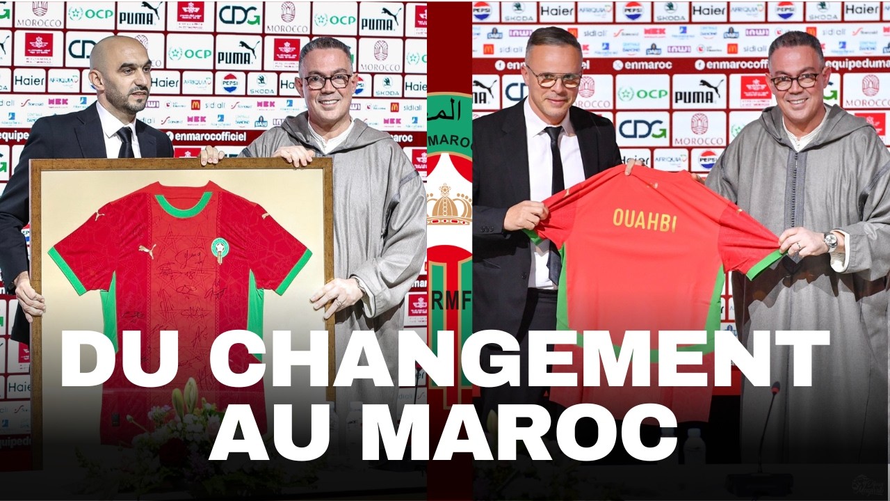 WALID REGRAGUI REMPLACER PAR MOHAMED OUAHBI AU MAROC JUSTE AVANT LA COUPE DU MONDE