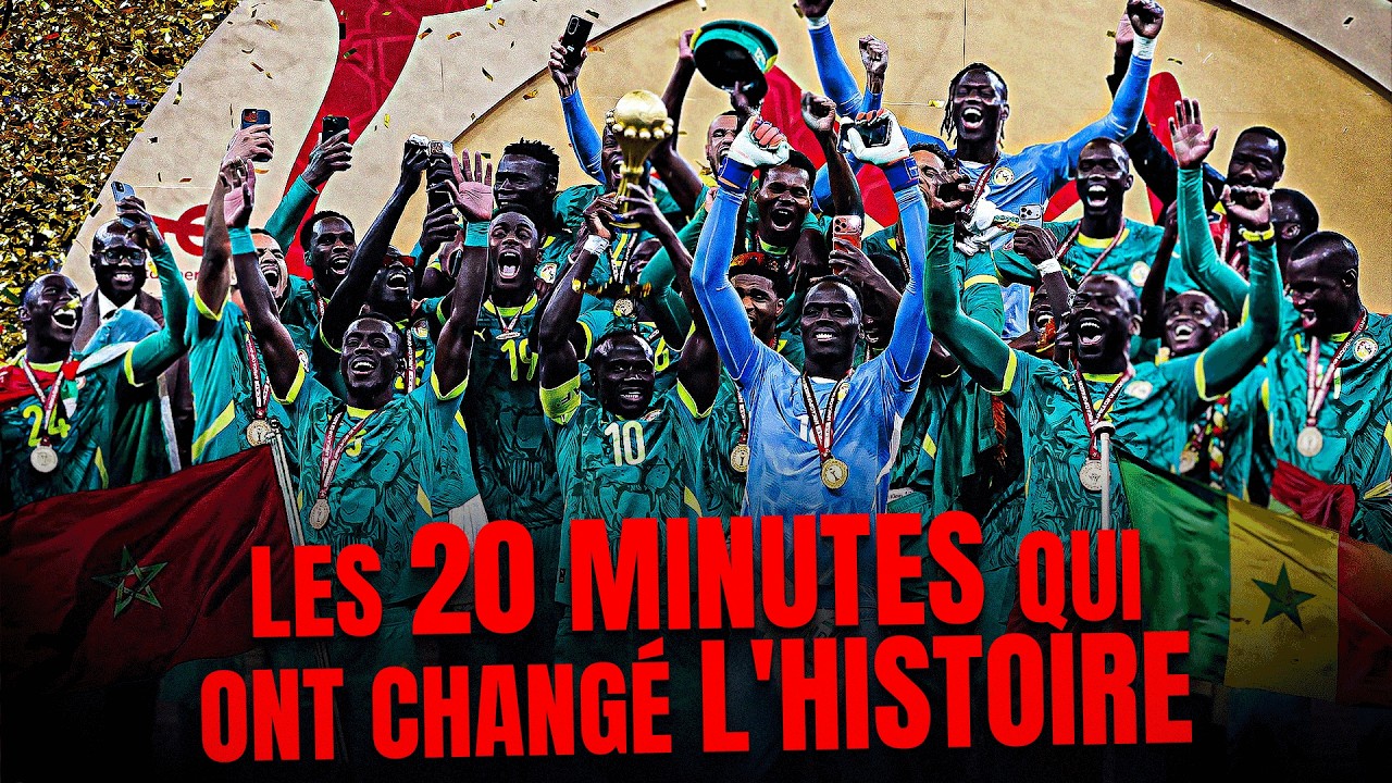 Les 20 MINUTES qui ont changé le destin du SÉNÉGAL et du MAROC à la CAN 2025 !