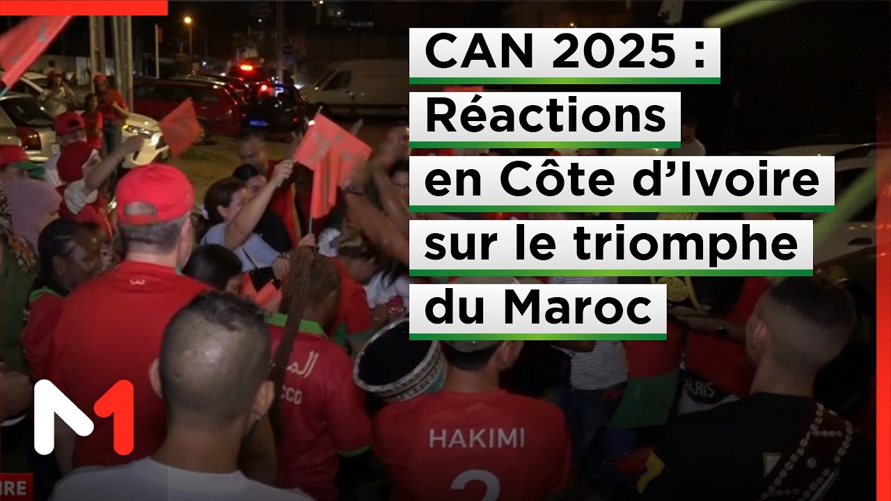 CAN 2025 : Le Maroc couronné, les fans de football réagissent en Côte d’Ivoire