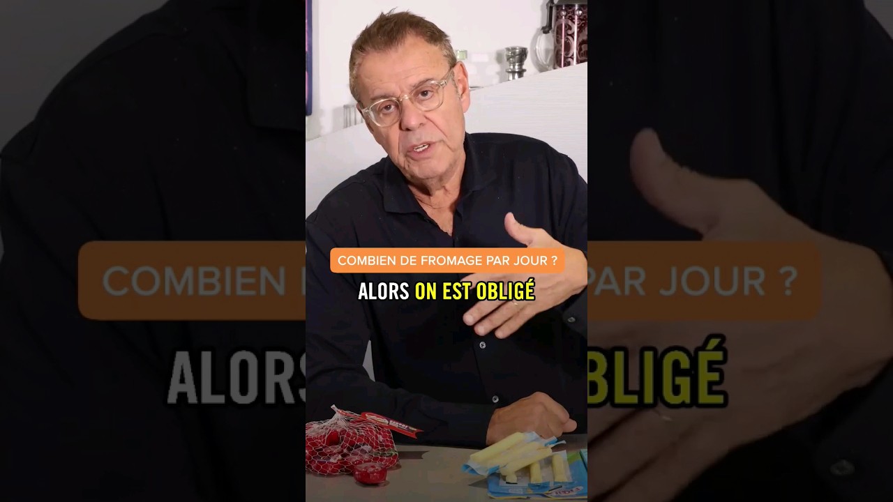 Le Fromage : combien par jour ? #fromage #fromages