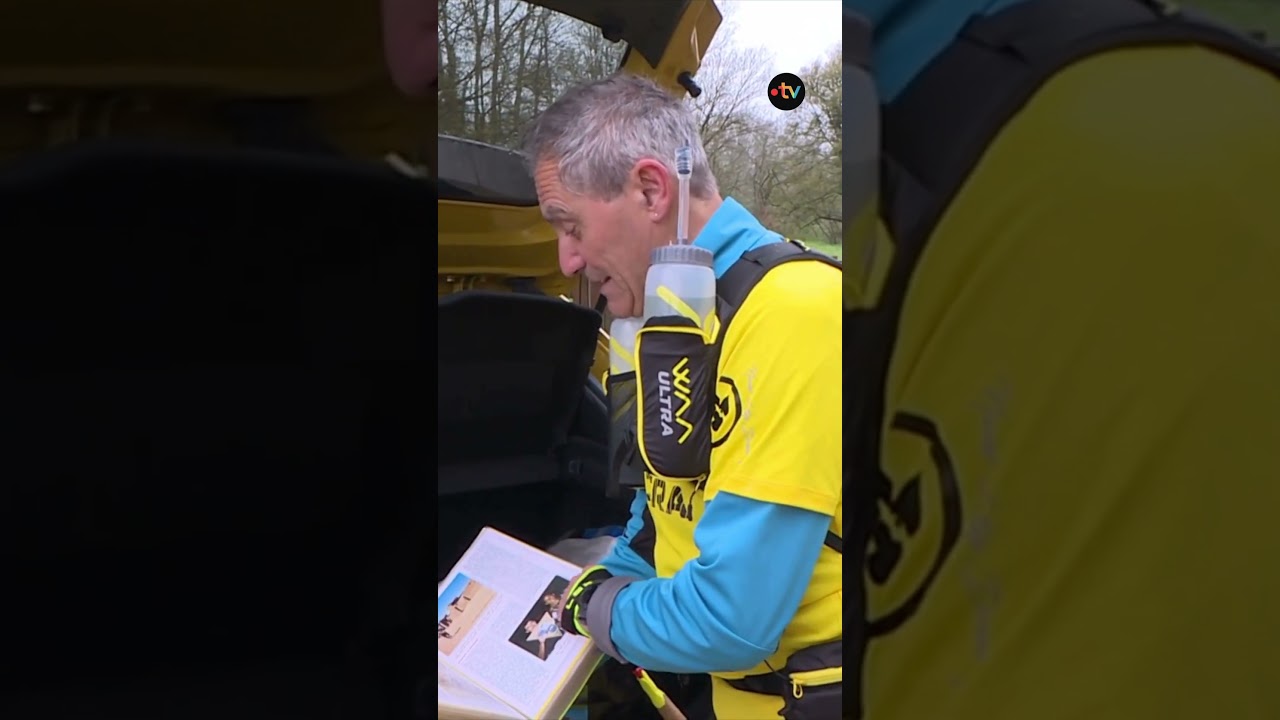 A 72 ans Christian va participer à son 38ᵉ Marathon des Sables