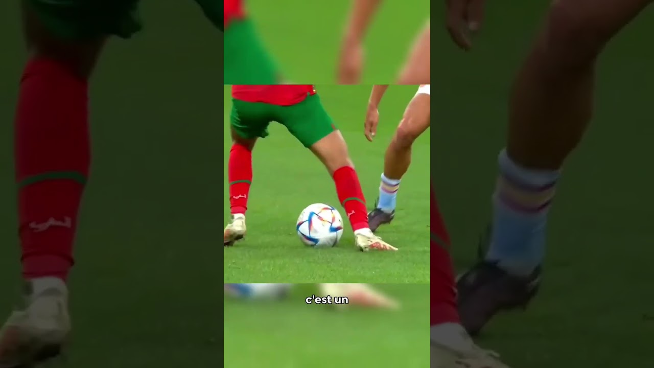 Ce joueur marocain fait danser le défenseur espagnol #honte #dribble