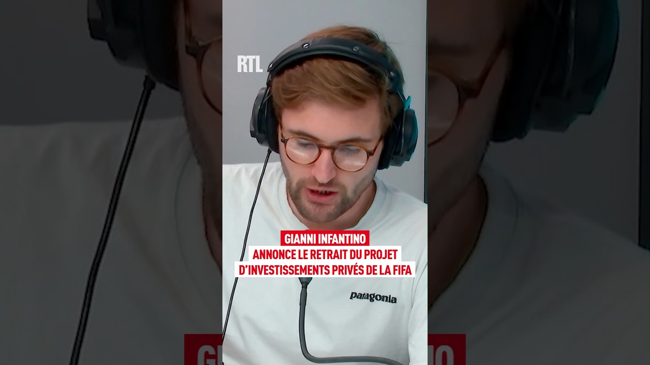 Gianni Infantino annonce le retrait du projet d’investissements privés de la FIFA.