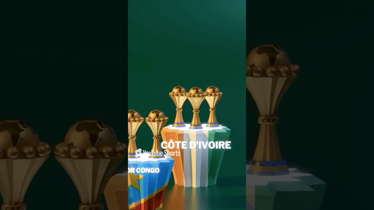 CAN 2025 Maroc 🌍🏆| 🇪🇬🇨🇲🇬🇭🇳🇬🇨🇮 Quelle équipe a le plus remporté la Coupe d'Afrique ?