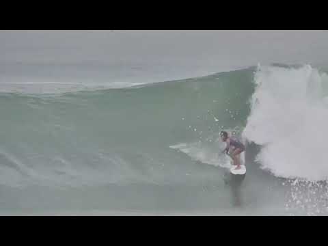 First swell of the year at home
