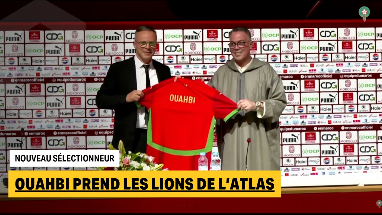 Mohamed Ouahbi nommé sélectionneur des Lions de l’Atlas