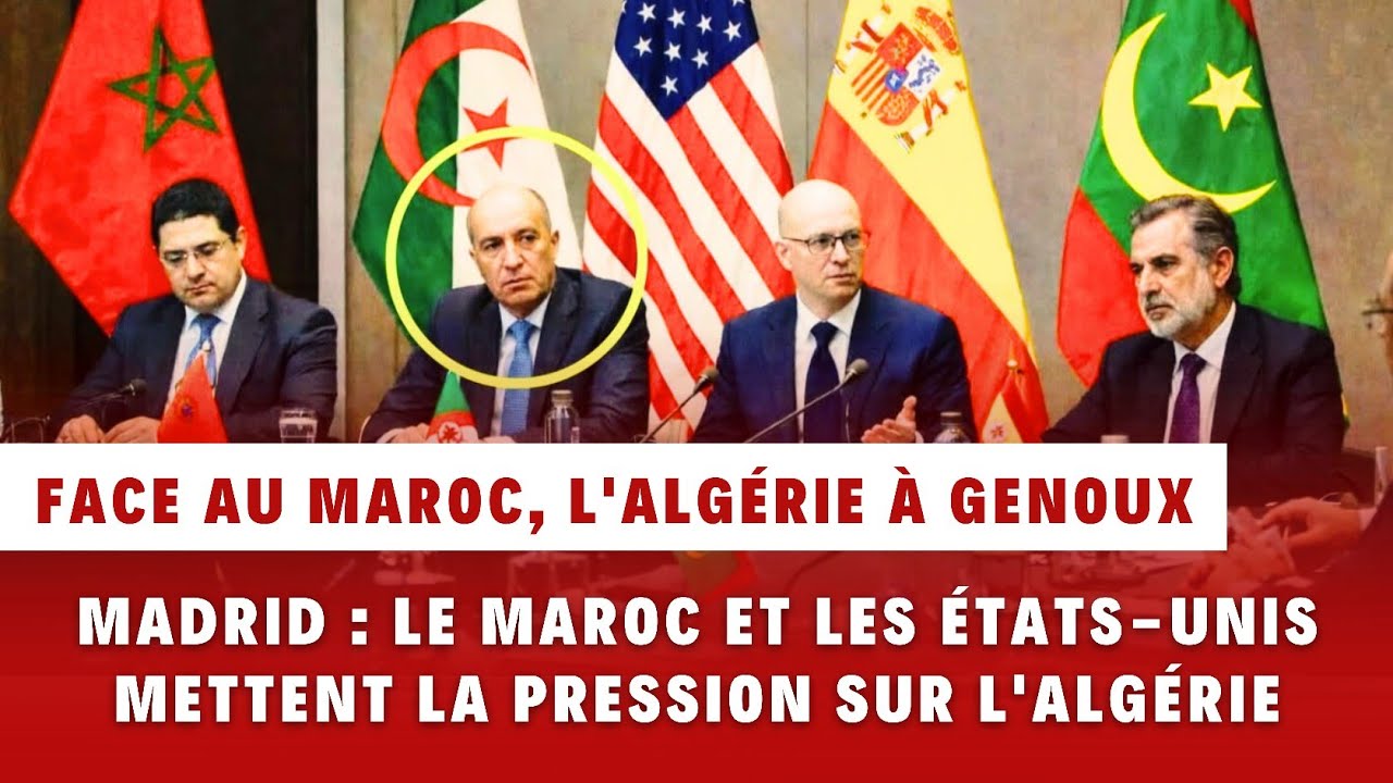 Réunion de Madrid : le Maroc sort vainqueur et impose son plan technique. L'Algérie en colère