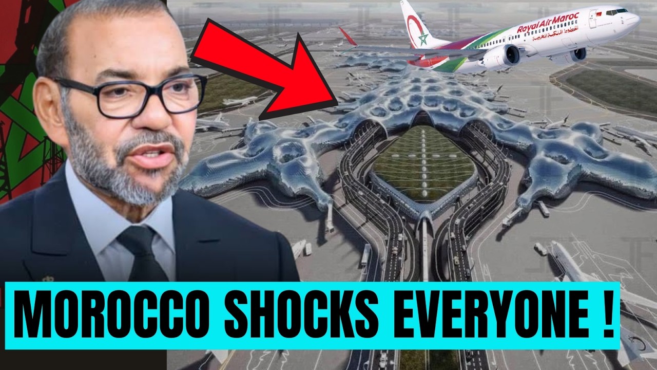 Morocco Is Building a $1:5 BILLION Airport for the World Cup 2030—and It’s INSANE!