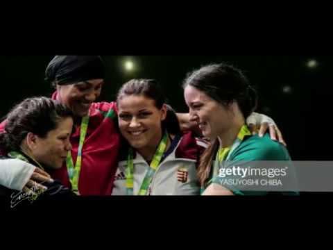 Mardi khadija championne d Afrique de box  75kg MAROC