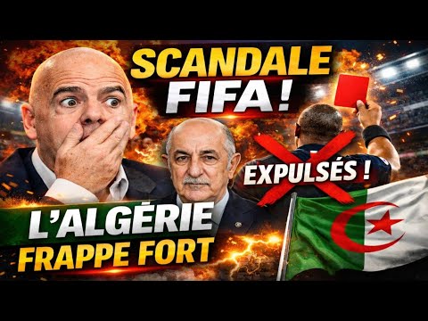 FIFA : EXPULSION CHOC APRÈS LA CAN 2025 ! L’ALGÉRIE FAIT TREMBLER LA CAF !