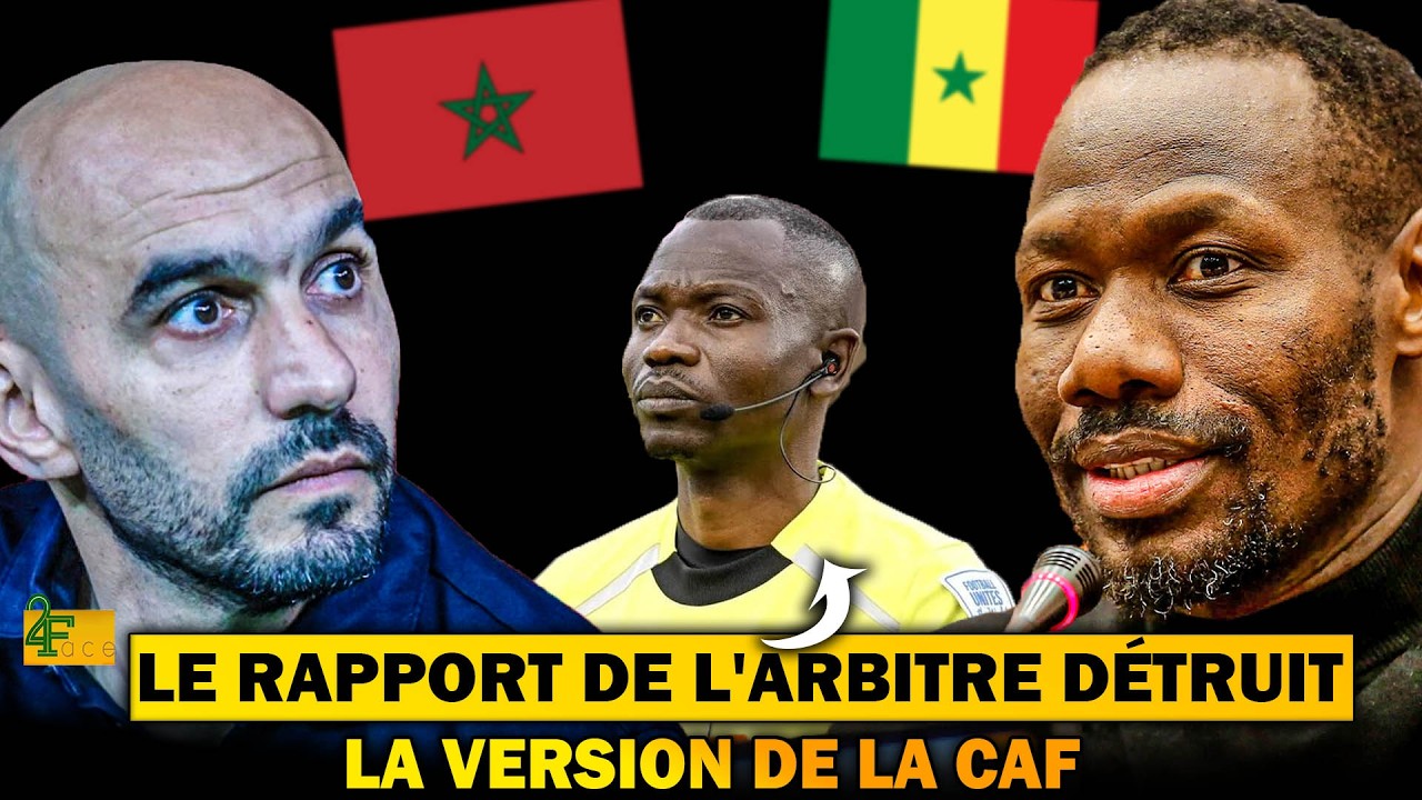 LA BOMBE DU MONDE : Le rapport de l'arbitre détruit la version de la CAF
