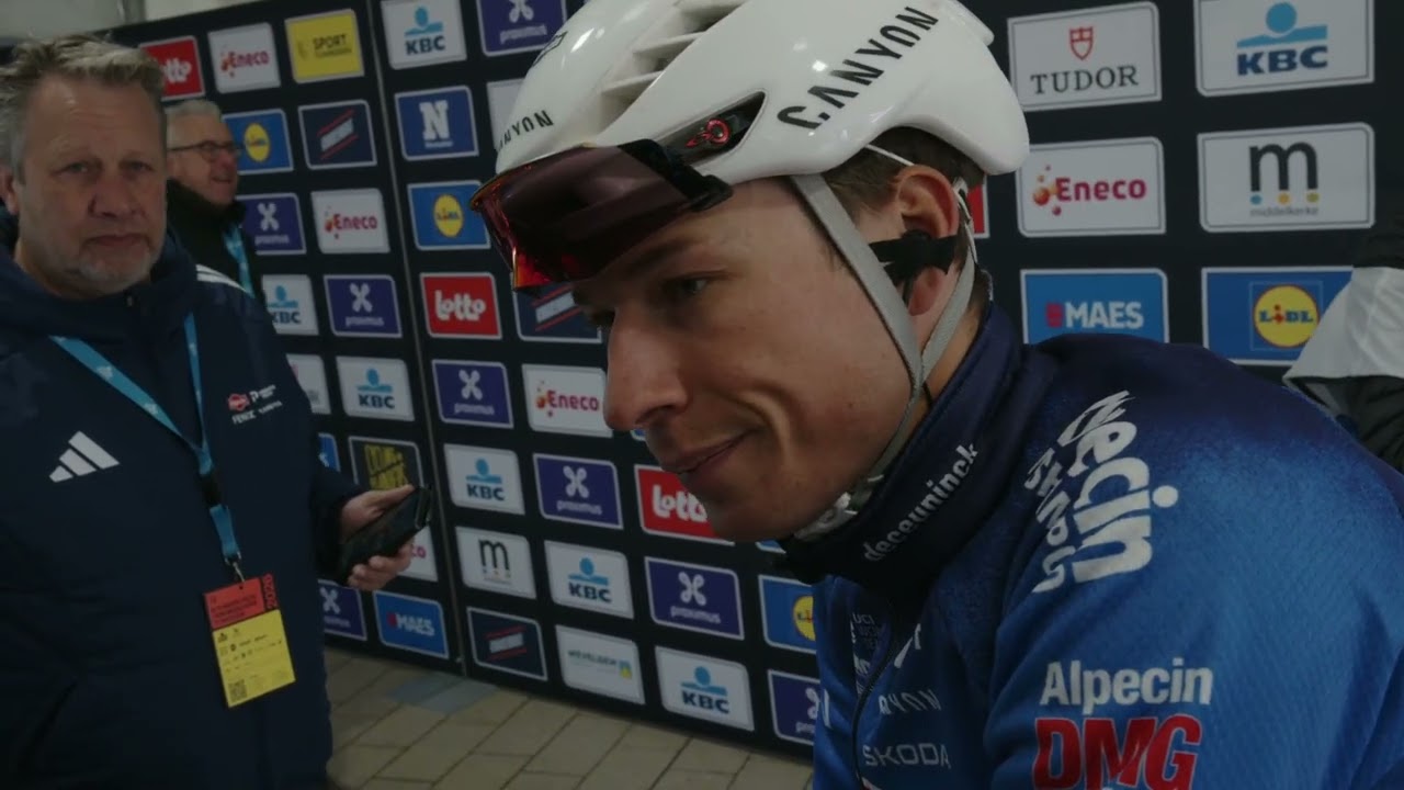 Jasper Philipsen - Interview at the start - In Flanders Fields 2026