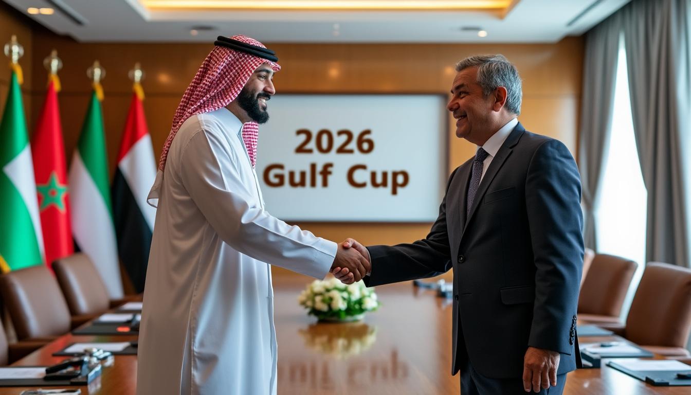 découvrez comment la coupe du golfe 2026 pourrait réserver une surprise en invitant le maroc à participer, élargissant ainsi le prestigieux tournoi régional.