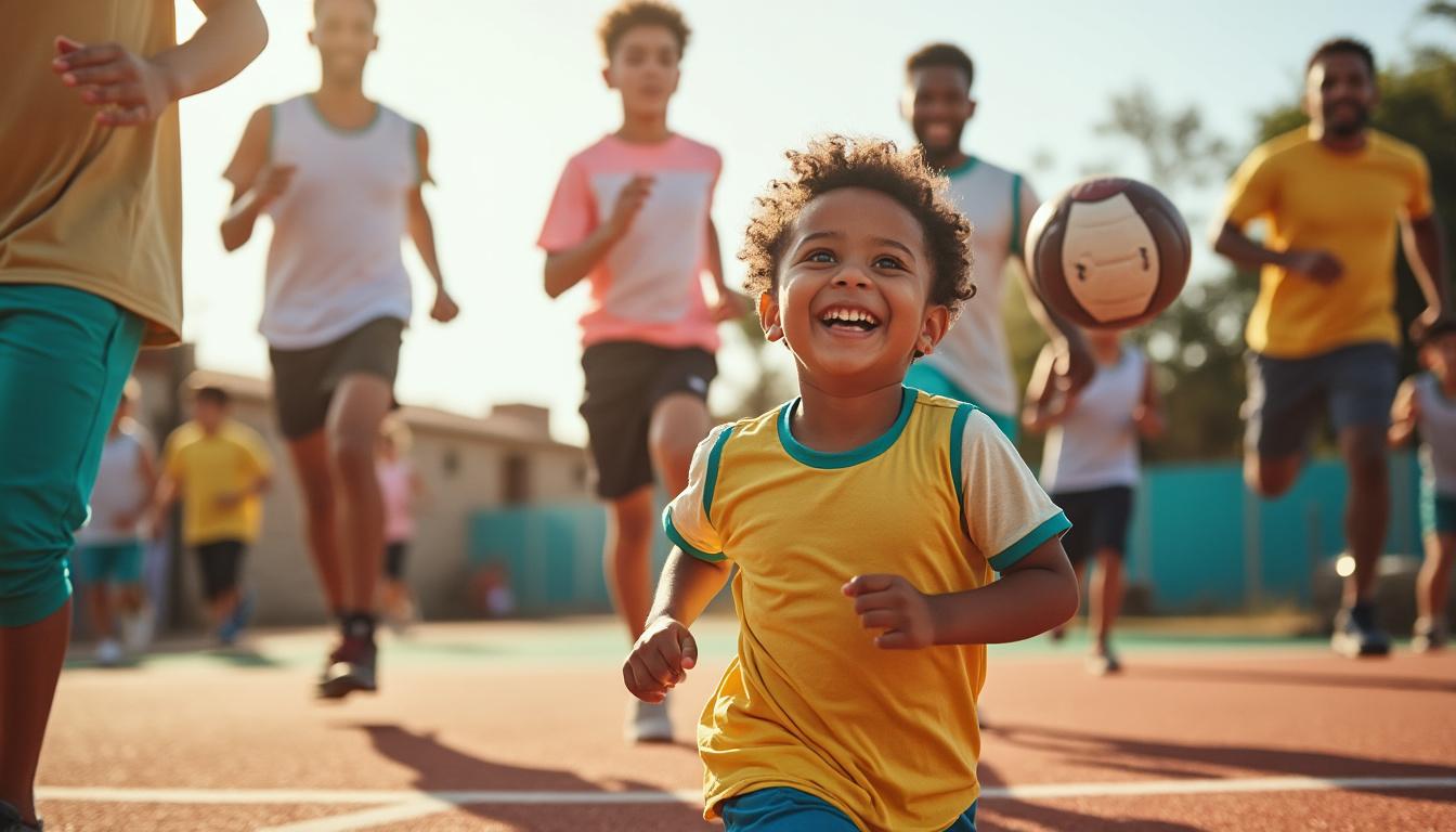 l’asptt caudan lance mouv’sans frontière, une initiative dédiée à la promotion du sport au maroc, favorisant l’échange et la solidarité à travers des activités sportives.