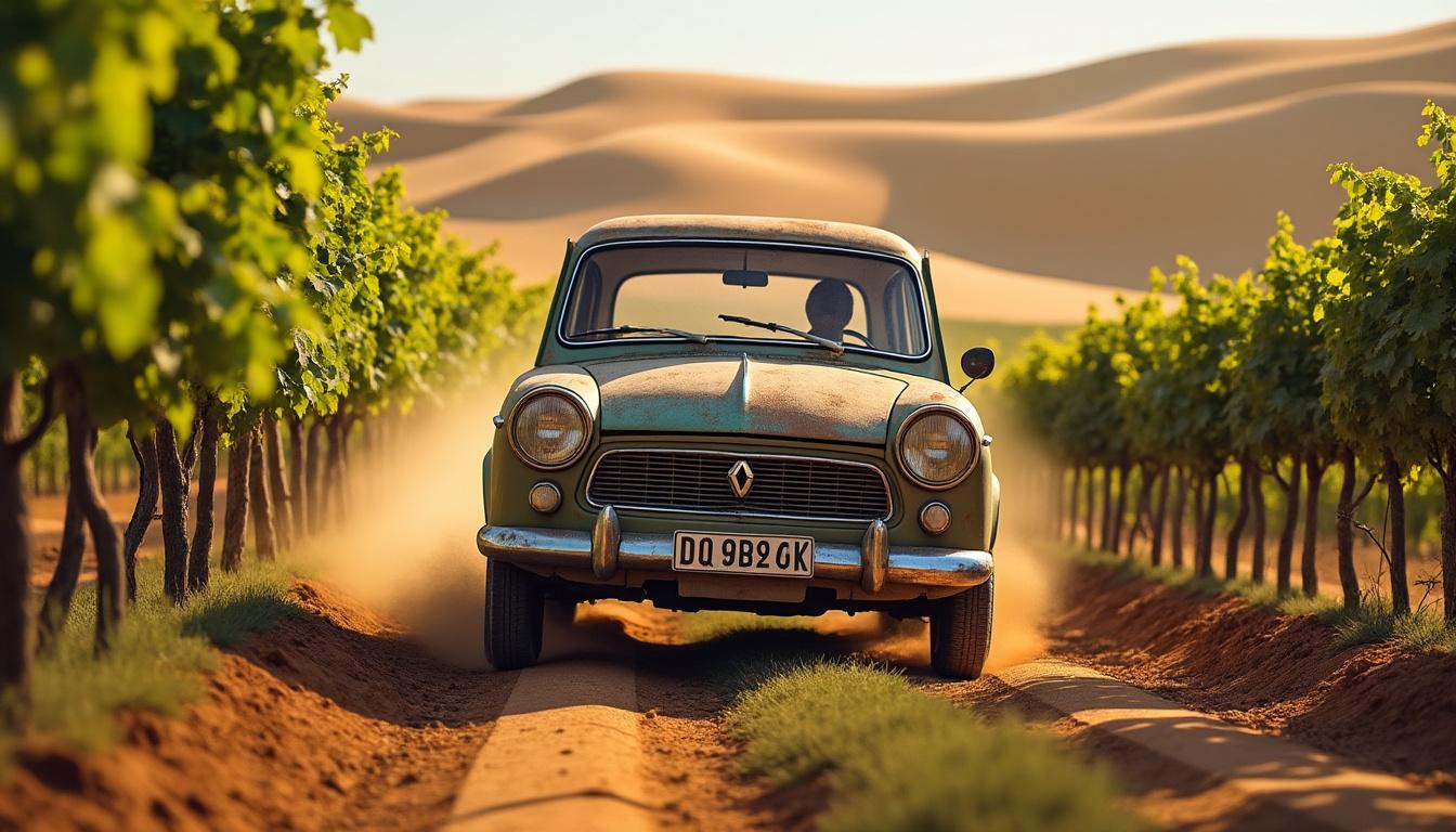 découvrez l'épopée du 4l trophy à jullié, une aventure unique entre les vignobles de la région et les dunes majestueuses du désert marocain.