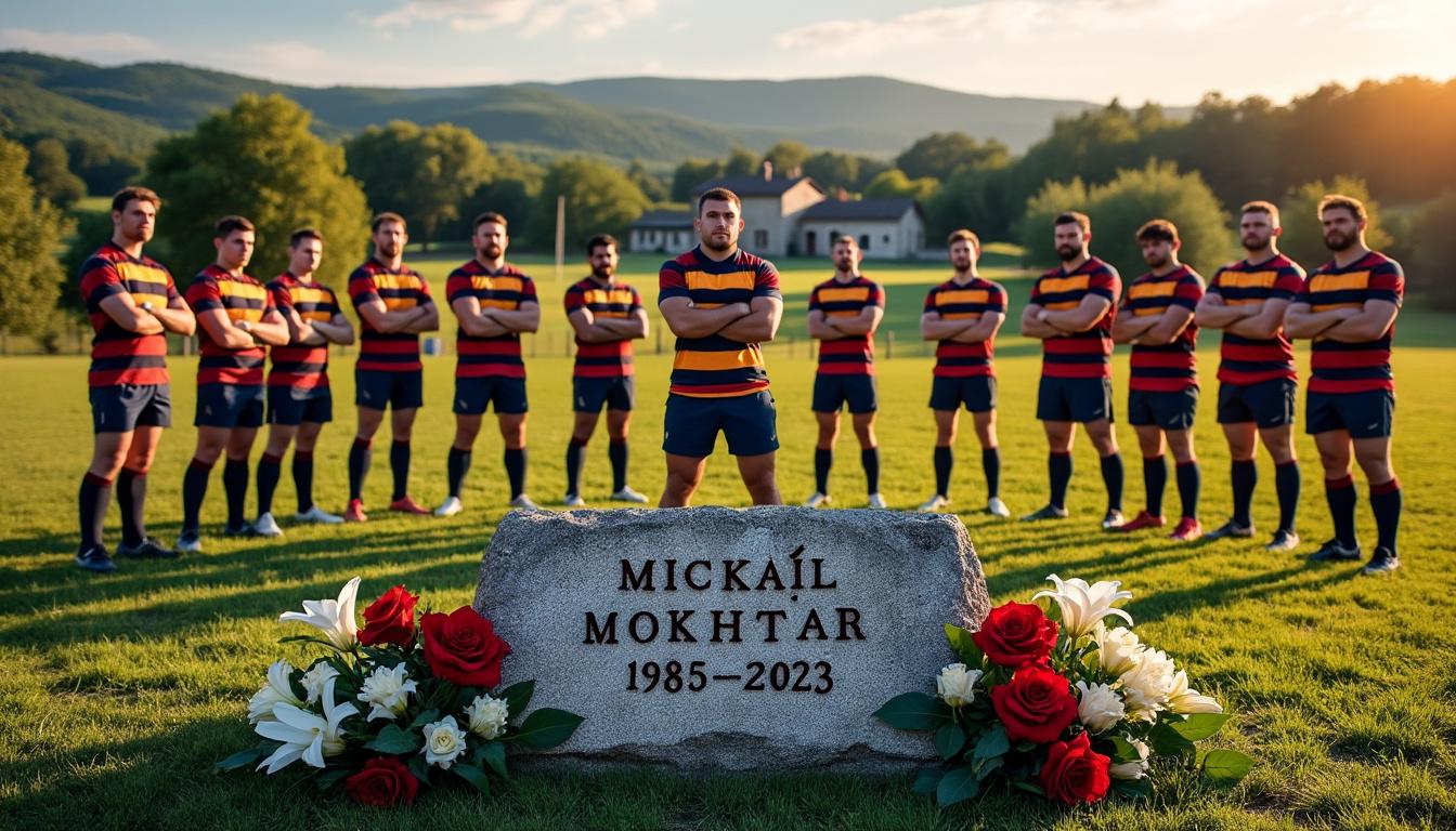 les clubs de rugby de dordogne rendent hommage à mickaël mokhtar, leur ancien talent, à travers des cérémonies et événements commémoratifs.