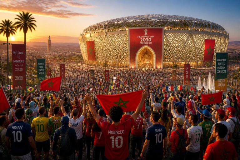 Coupe du monde 2030 au maroc : tout savoir sur le projet d&rsquo;organisation et ses enjeux