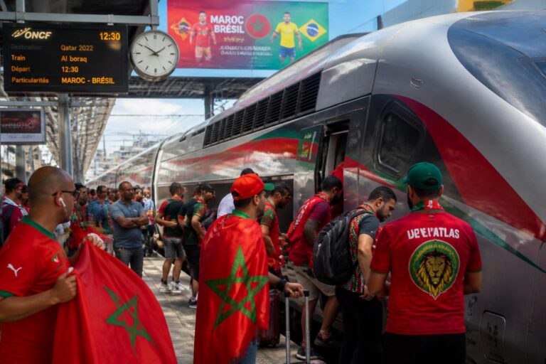 Maroc-brésil : les supporters des lions devront débourser 150 dollars pour l&rsquo;aller-retour en train jusqu&rsquo;au stade