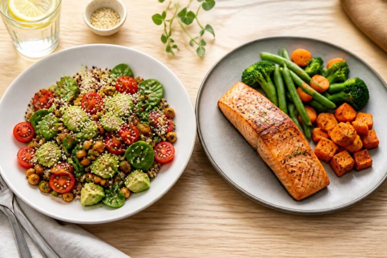 Menu perte de poids : idées originales de repas équilibrés pour midi et soir
