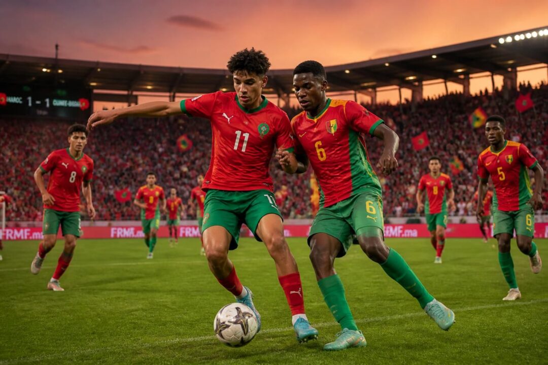 découvrez le résumé complet des matchs amicaux entre les équipes u17 du maroc et de la guinée-bissau, avec une analyse des performances et des moments clés.