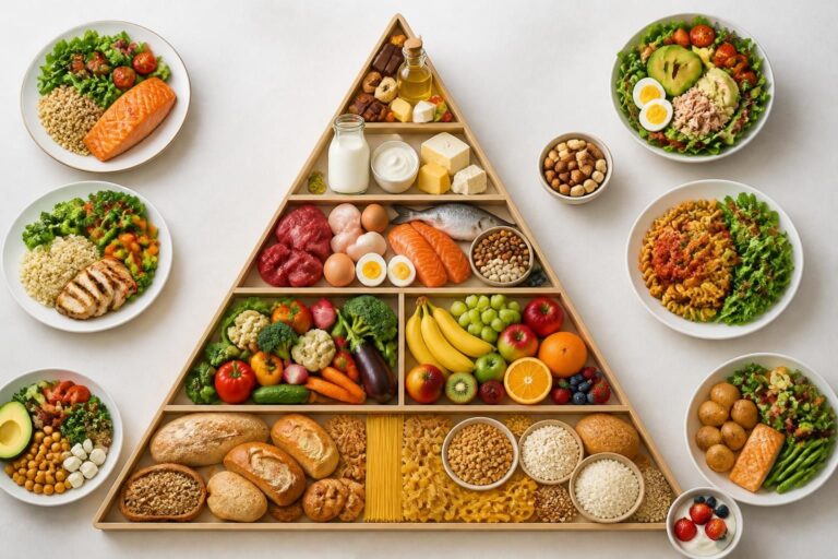 La pyramide alimentaire expliquée pour bien construire ses repas équilibrés