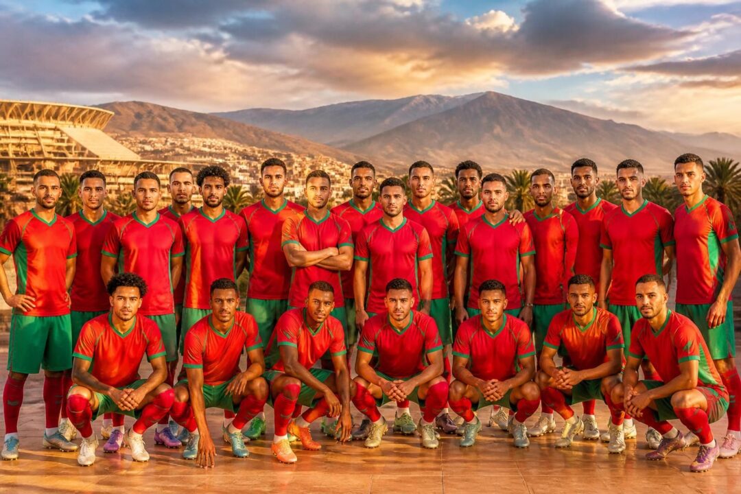 découvrez en exclusivité les nouveaux maillots des lions de l'atlas dévoilés lors d'une séance photo exceptionnelle, alliant style et fierté nationale.