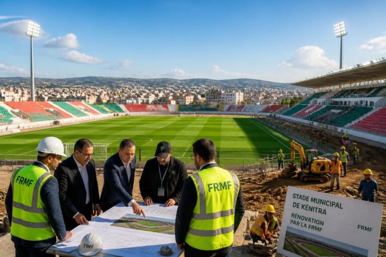 Stade municipal de kénitra : comment la frmf relance le projet