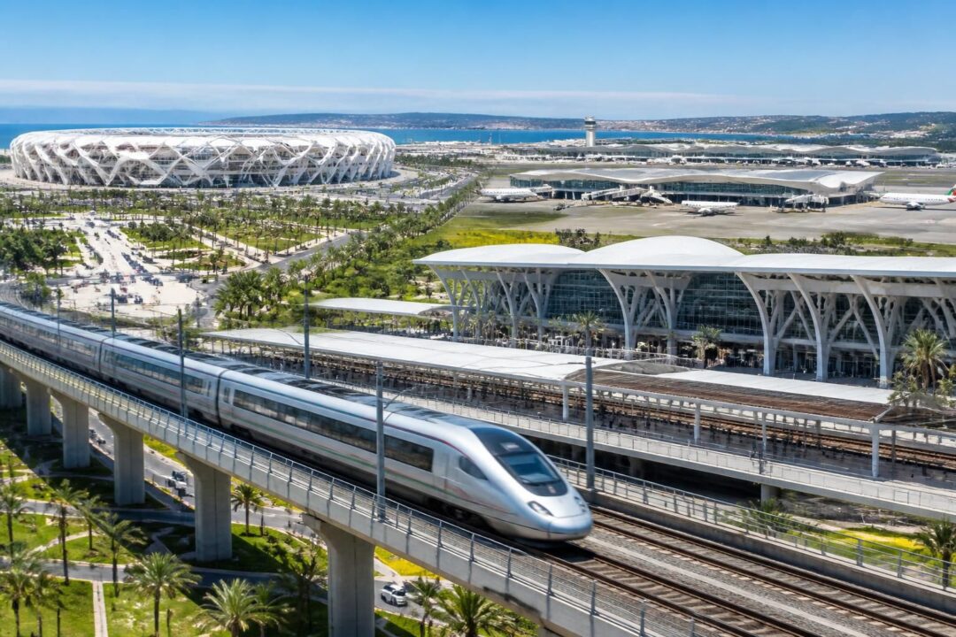 découvrez la nouvelle ligne de train à tanger qui connecte le grand stade, la gare centrale et l'aéroport ibn battouta, facilitant vos déplacements avec rapidité et confort.