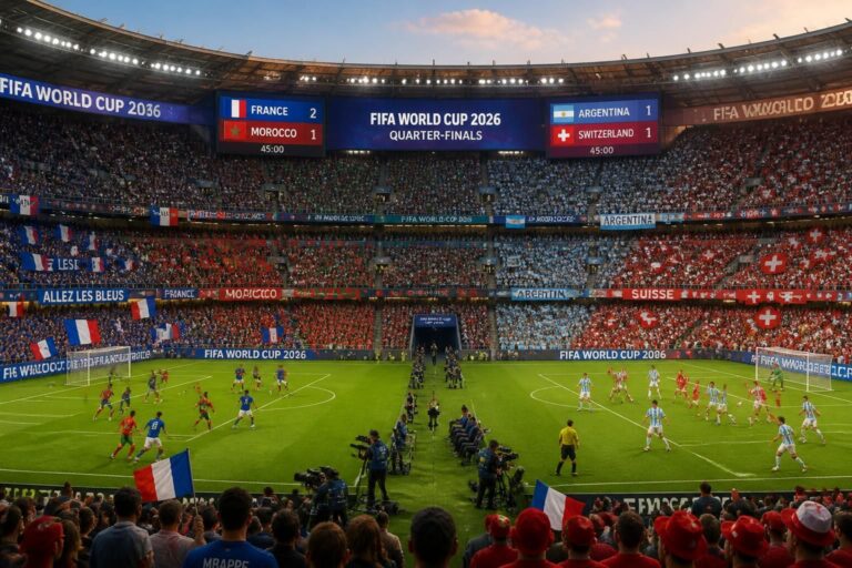 Coupe du Monde 2026 : Programme Intégral des Quarts de Finale avec France-Maroc et Argentine-Suisse