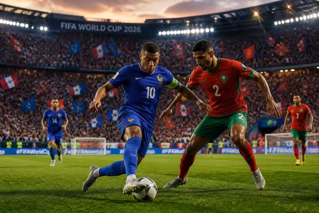 suivez en direct le match france vs maroc de la coupe du monde 2026 avec le score en temps réel, commentaires live et streaming pour ne rien manquer de ce duel passionnant.