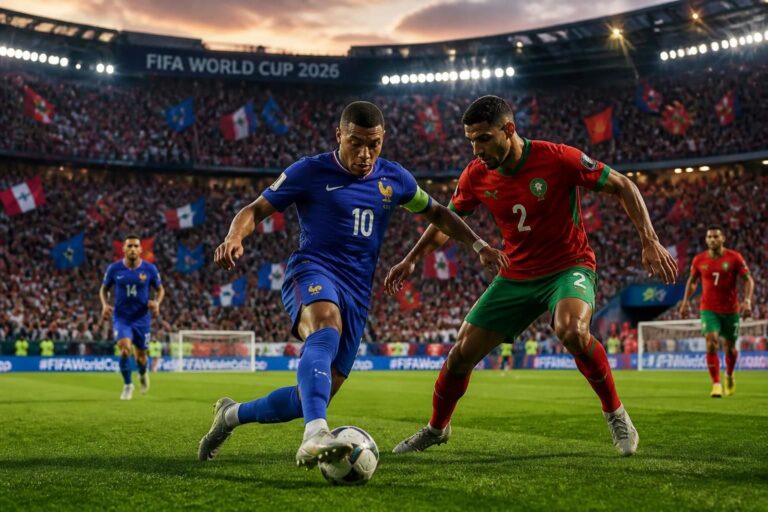Coupe du Monde 2026 : suivez en direct le duel France vs Maroc avec score en temps réel et streaming